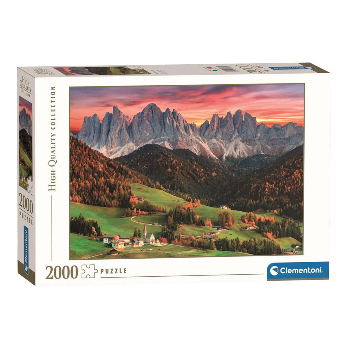Puzzle Clementoni Val di Funes - 2000 pièces