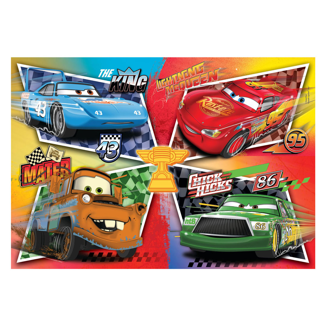 Puzzle Clementoni Cars - 60 pièces Maxi