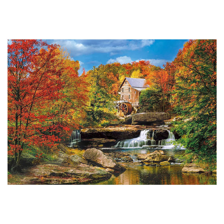 Puzzle Clementoni Glade Creek Grist Mill - 2000 pièces.