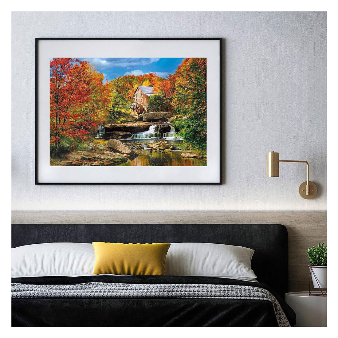 Puzzle Clementoni Glade Creek Grist Mill - 2000 pièces.