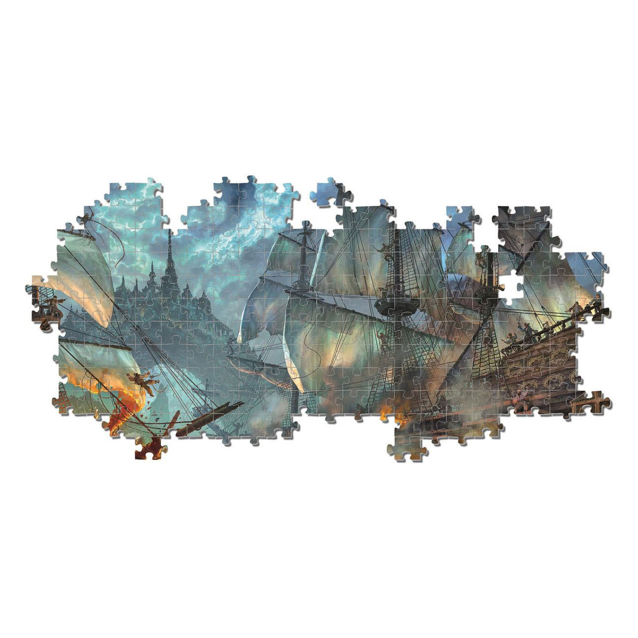 Clementoni Legpuzzel Piraten Strijd - 6000st.