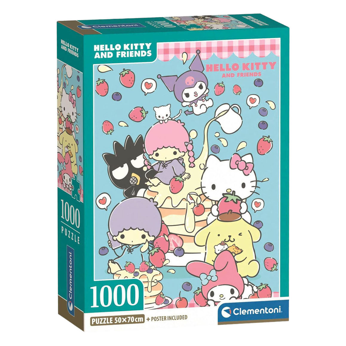 Puzzle Hello Kitty Clementoni - 1000 pièces