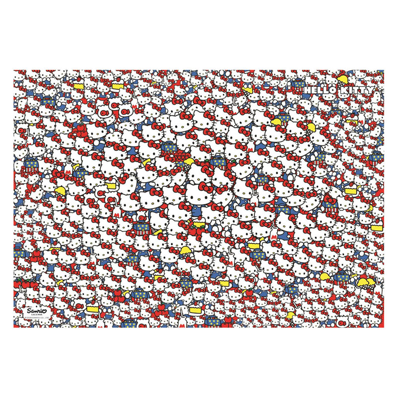 Puzzle impossible Clementoni Hello Kitty - 1000 pièces