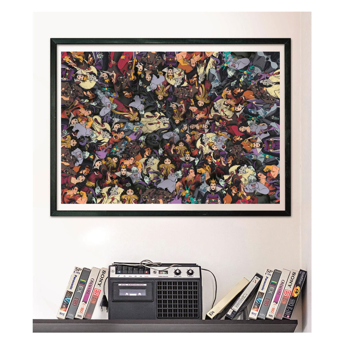 Clementoni Puzzle „Disney-Bösewichte – Unmöglich“ – 1000 Teile
