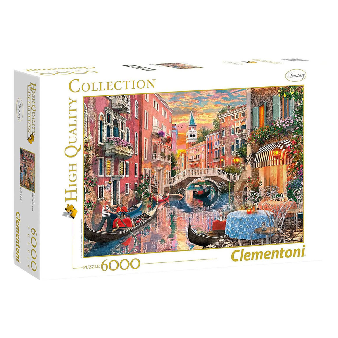 Clementoni Legpuzzel Venetie Zonsondergang - 6000st.