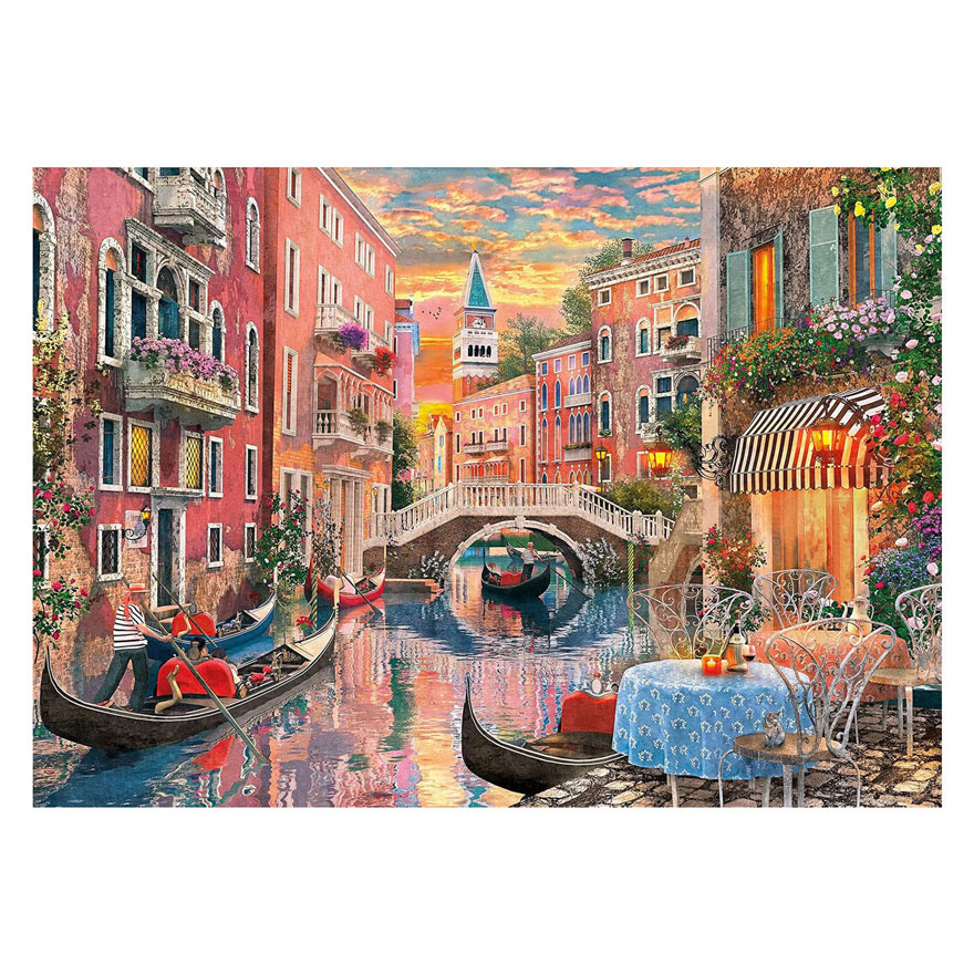 Clementoni Legpuzzel Venetie Zonsondergang - 6000st.