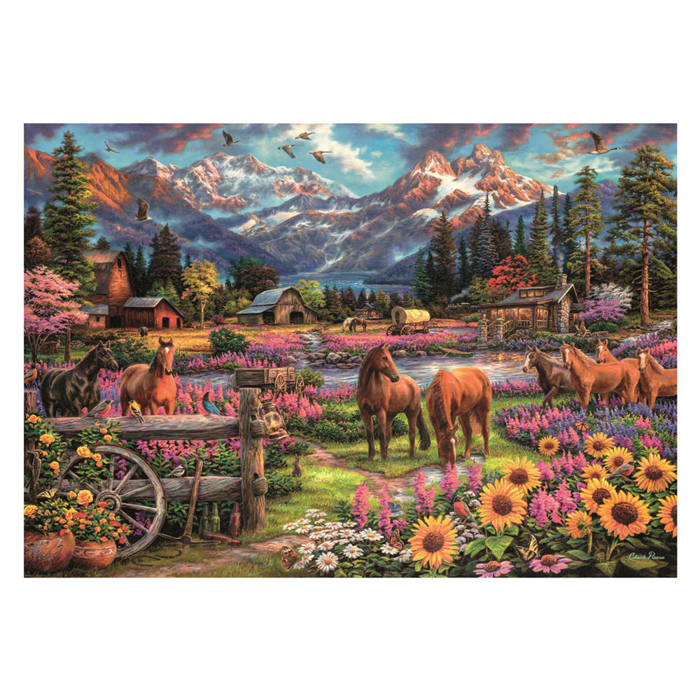 Puzzle Clementoni Free to Graze - 3000 pièces.