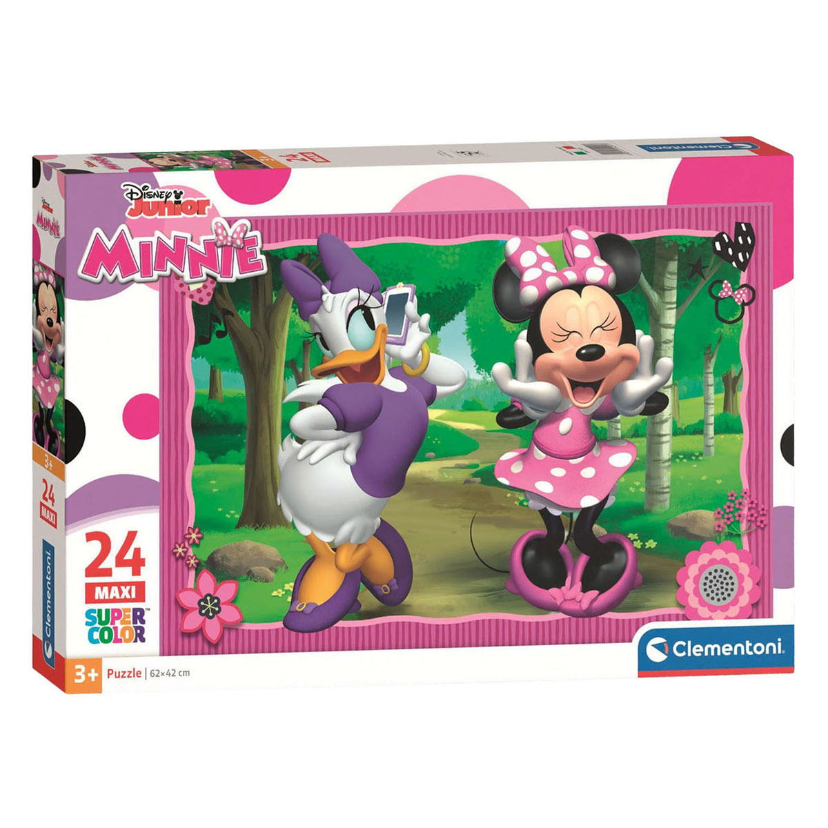 Puzzle Maxi Clementoni Disney Minnie - 24 pièces.