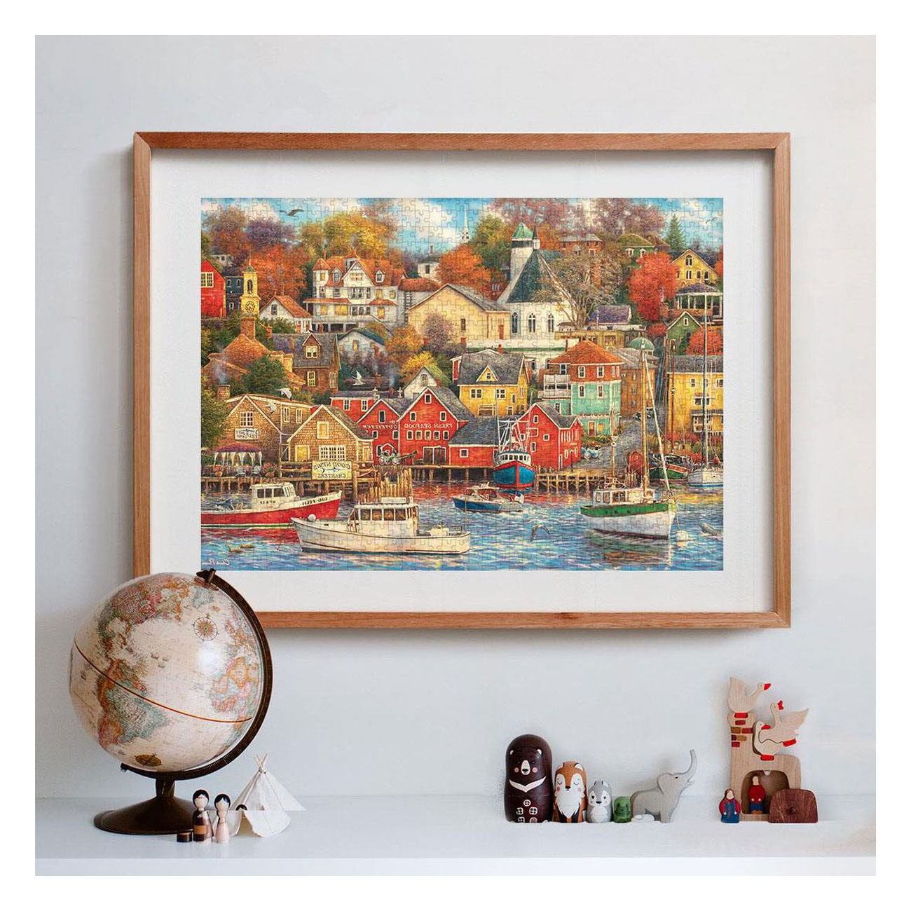 Puzzle Clementoni Good Times Harbor - 1500 pièces