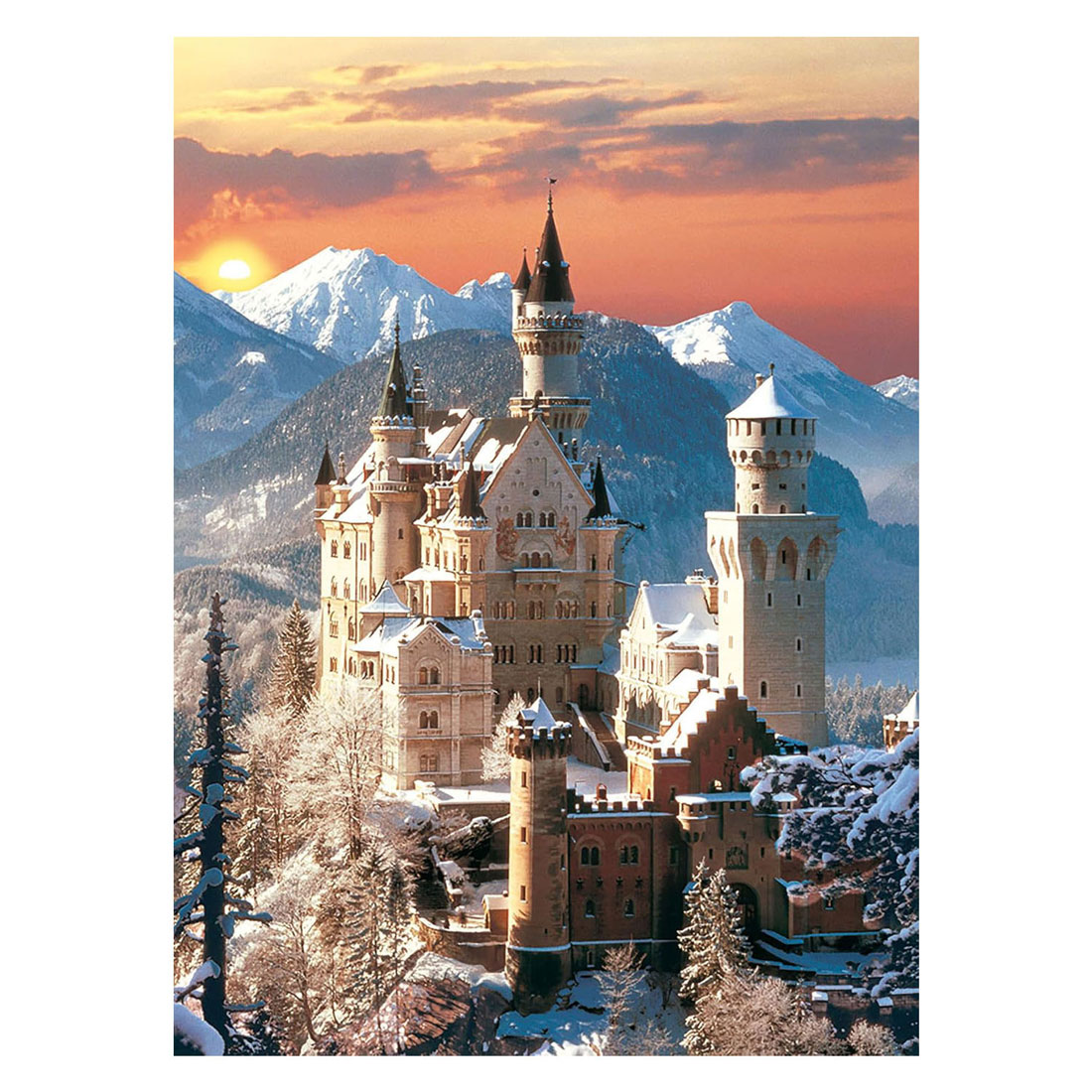 Puzzle Clementoni Neuschwanstein - 1500 pièces