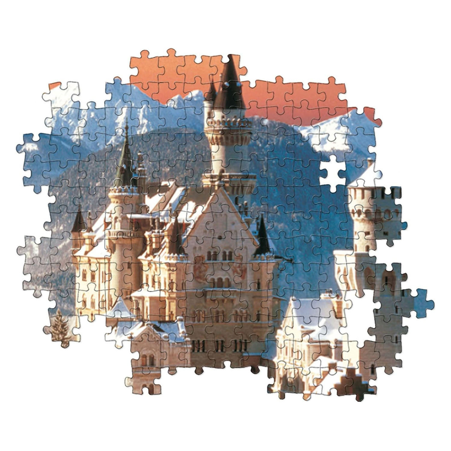 Puzzle Clementoni Neuschwanstein - 1500 pièces