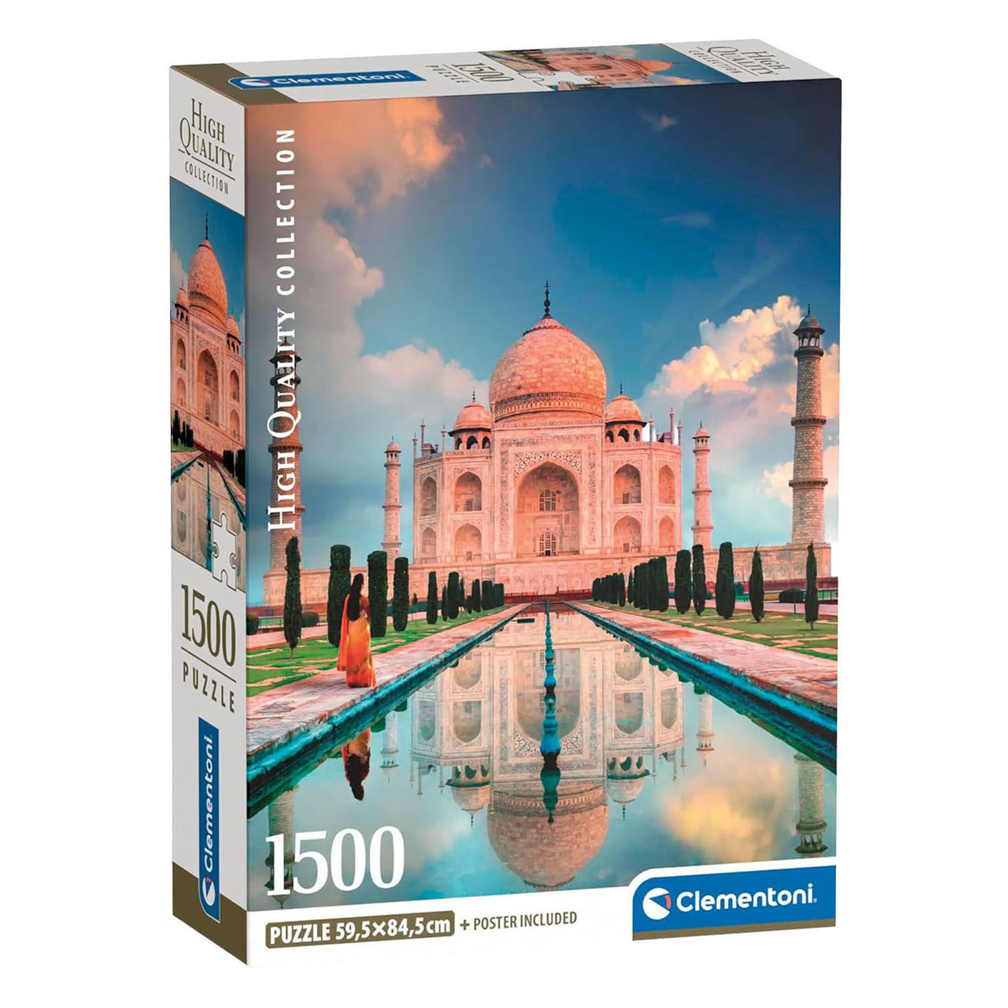 Puzzle Clementoni Taj Mahal - 1500 pièces.