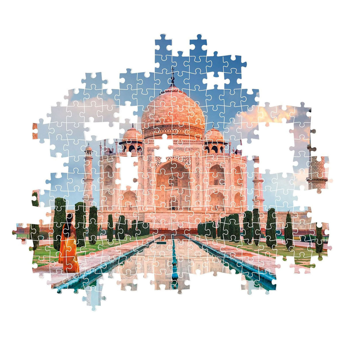 Puzzle Clementoni Taj Mahal - 1500 pièces.