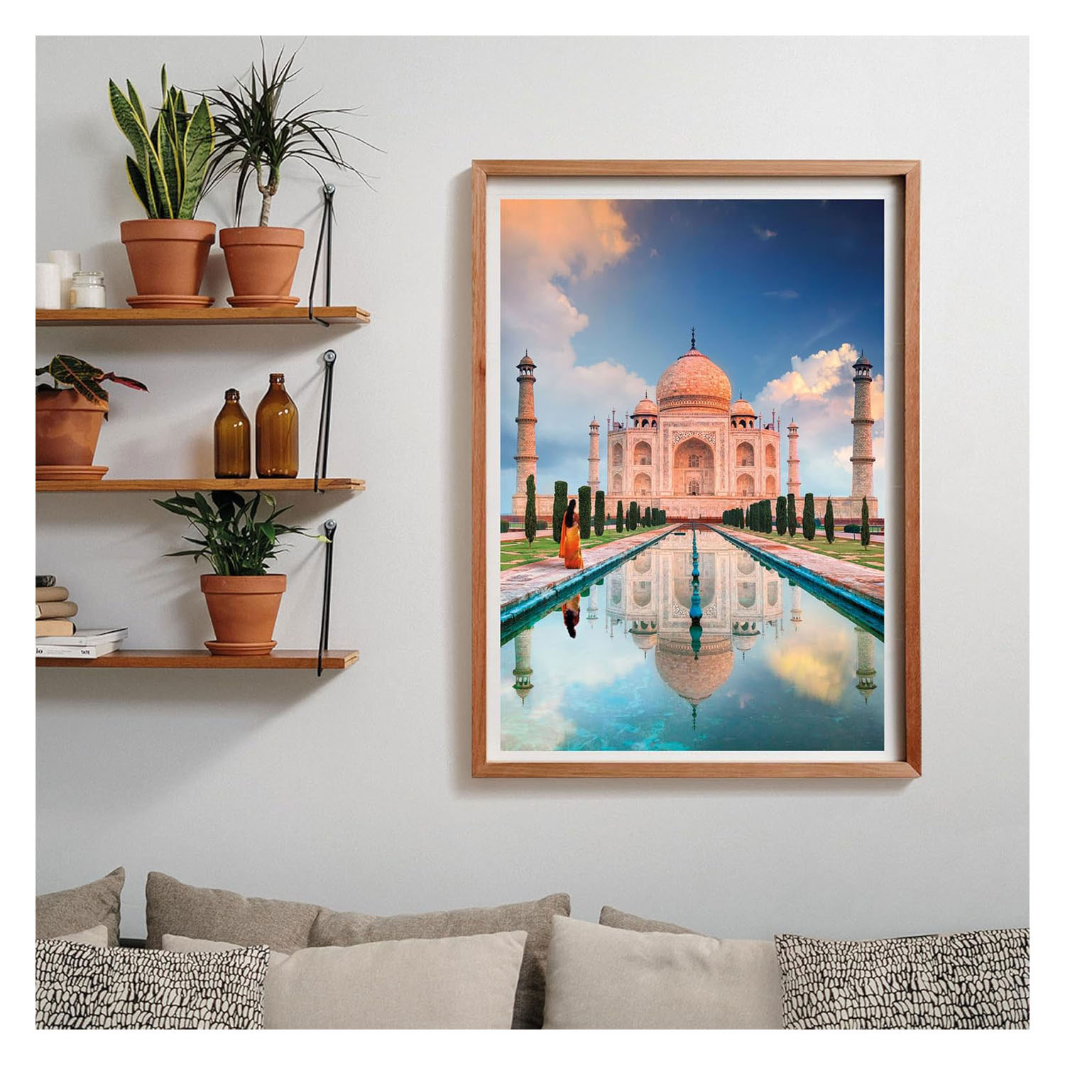 Puzzle Clementoni Taj Mahal - 1500 pièces.