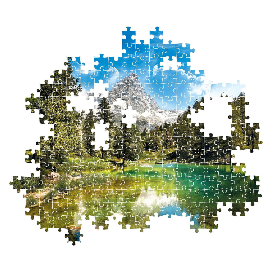 Puzzle Clementoni Lac Bleu - 1500 pièces