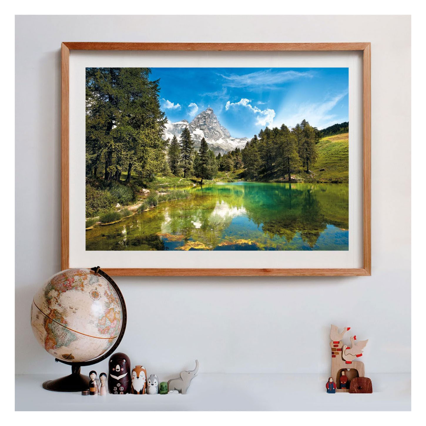 Puzzle Clementoni Lac Bleu - 1500 pièces