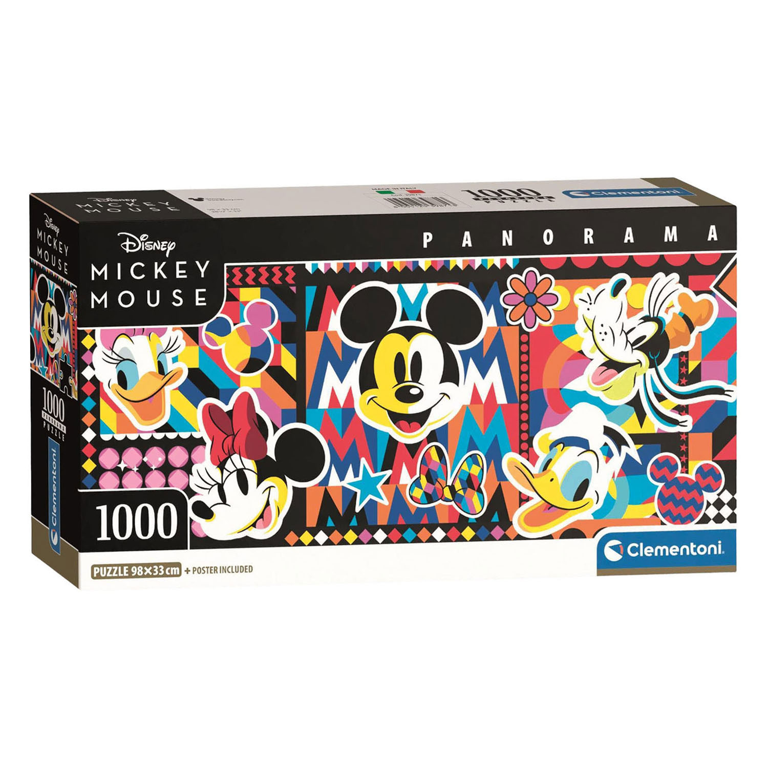 Puzzle panoramique Disney Clementoni - 1000 pièces