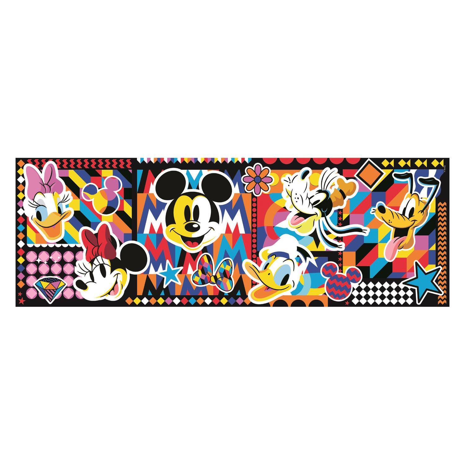 Puzzle panoramique Disney Clementoni - 1000 pièces