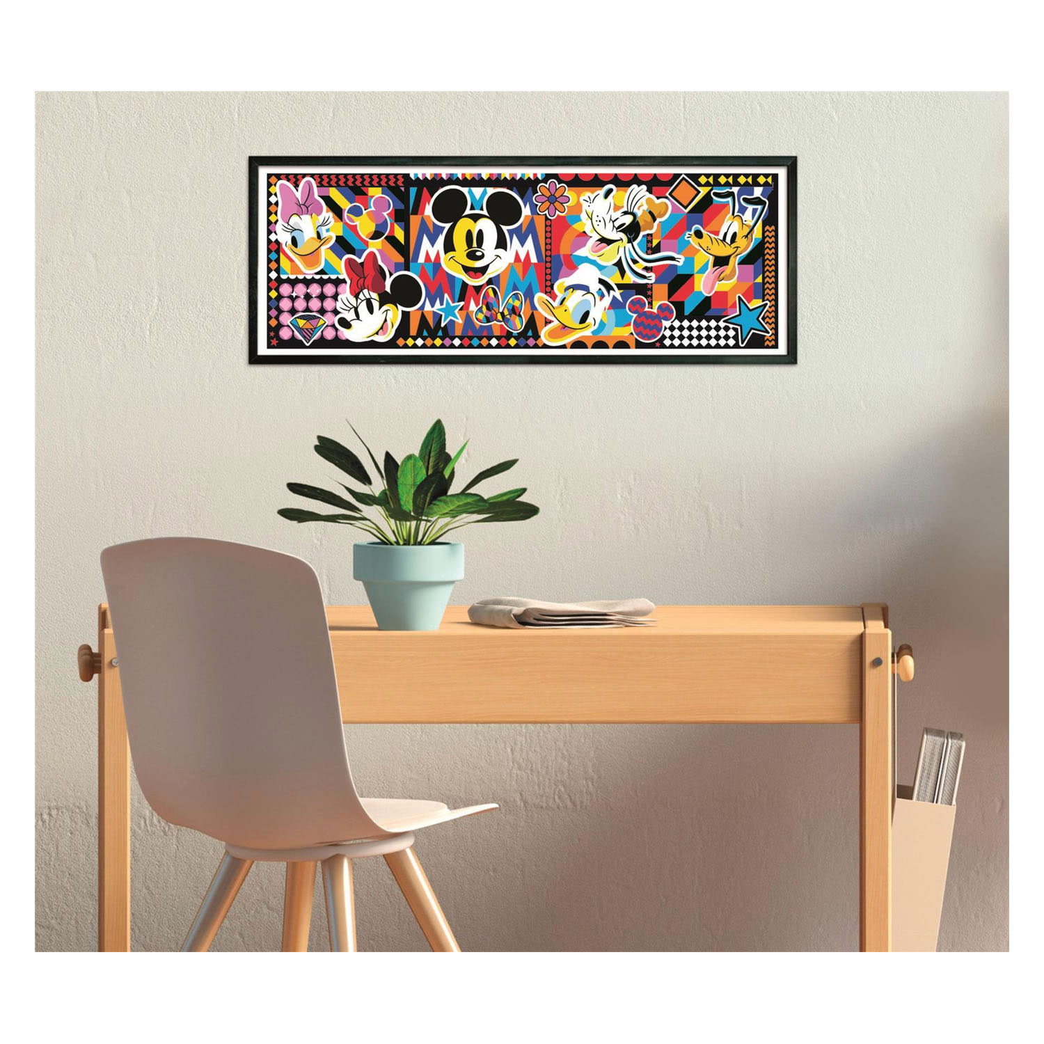 Puzzle panoramique Disney Clementoni - 1000 pièces
