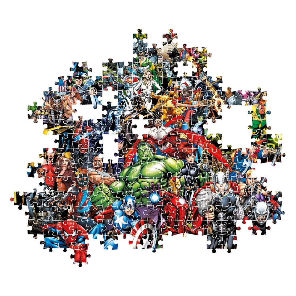 Puzzle Clementoni Impossible Marvel - 1000 pièces