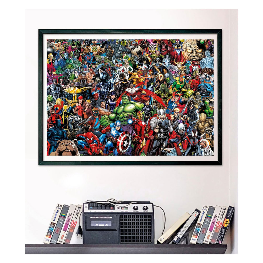 Puzzle Clementoni Impossible Marvel - 1000 pièces