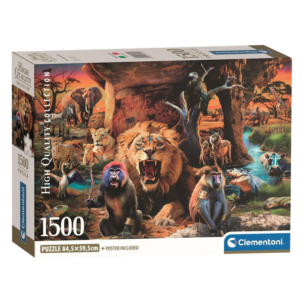 Clementoni Legpuzzel La Société Tribale - 1500e.
