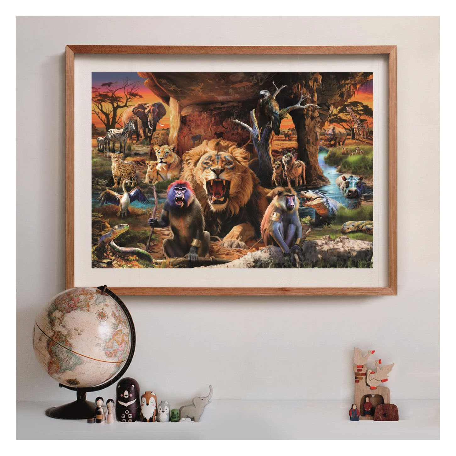 Clementoni Legpuzzel La Société Tribale - 1500e.