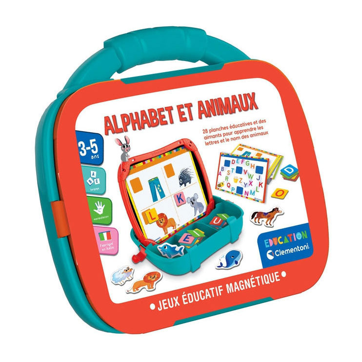 Lettres et animaux magnétiques Clementonie Education