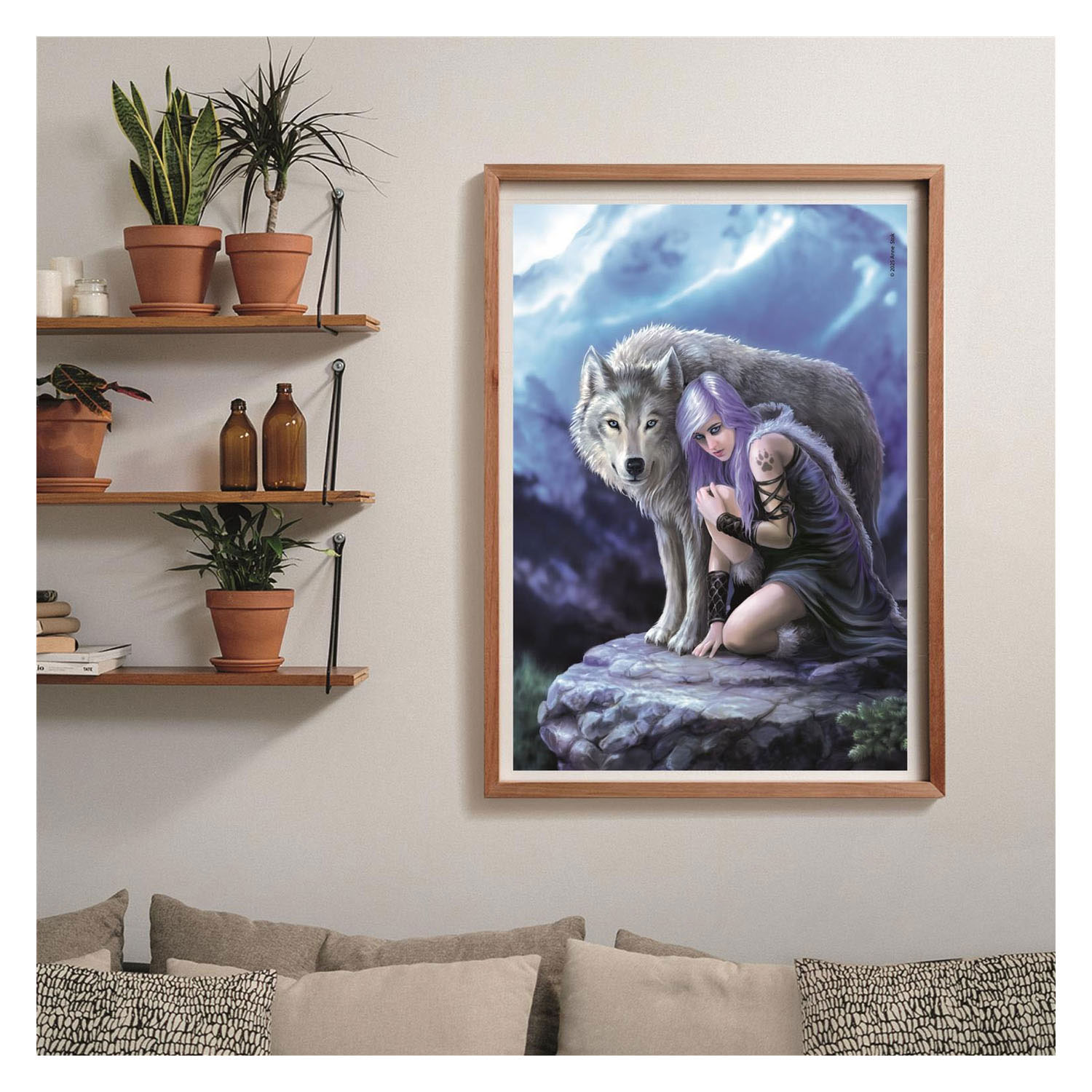 Puzzle Clementoni Anne Stokes Protector - 1000 pièces