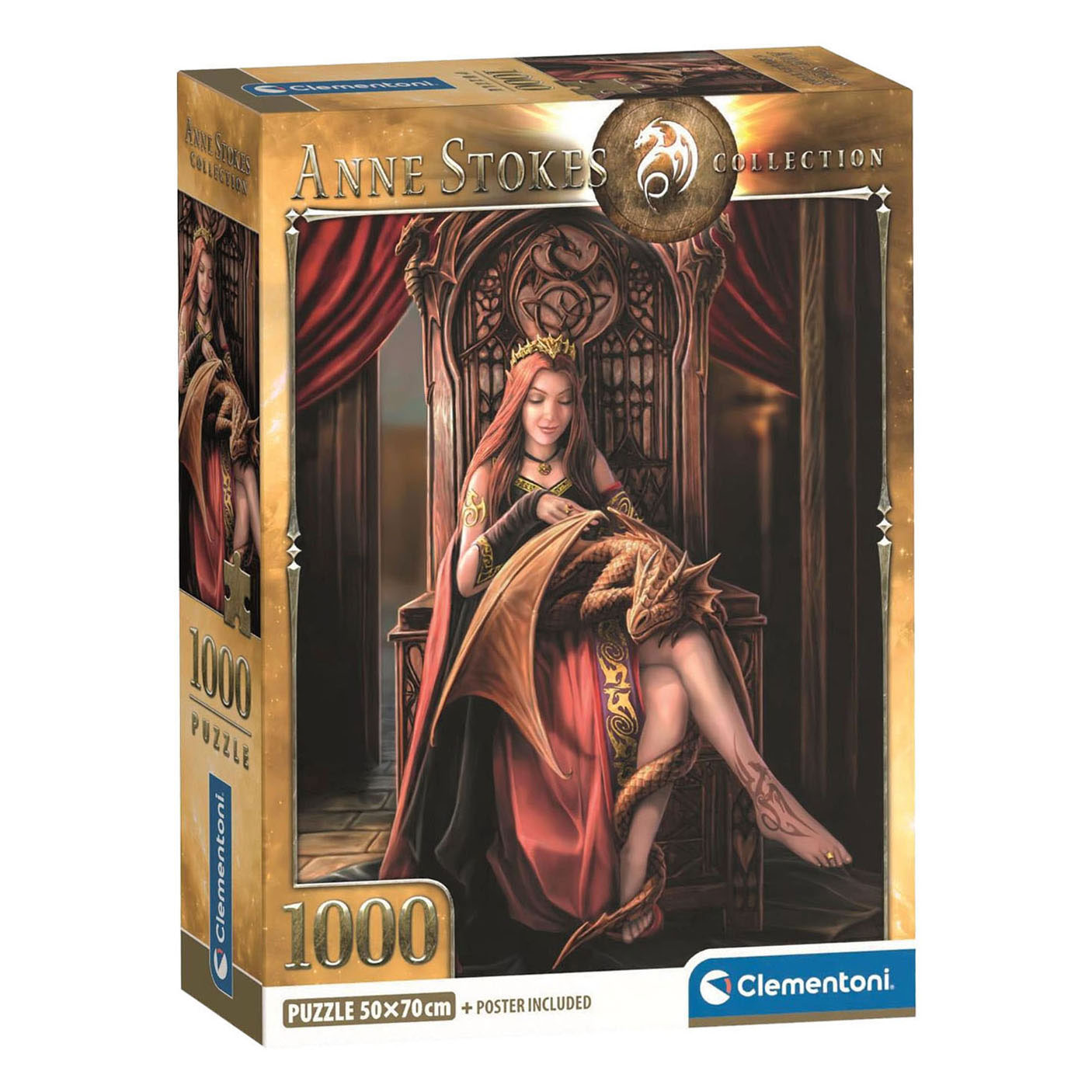 Clementoni Legpuzzel Anne Stokes Friends Forever - 1000st.