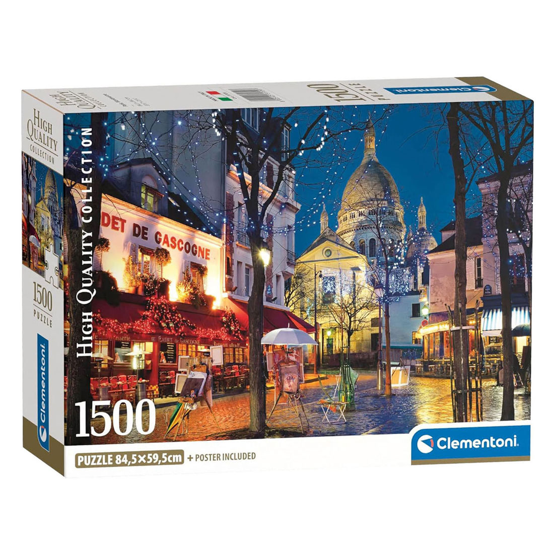 Puzzle Clementoni Paris Montmartre - 1500 pièces