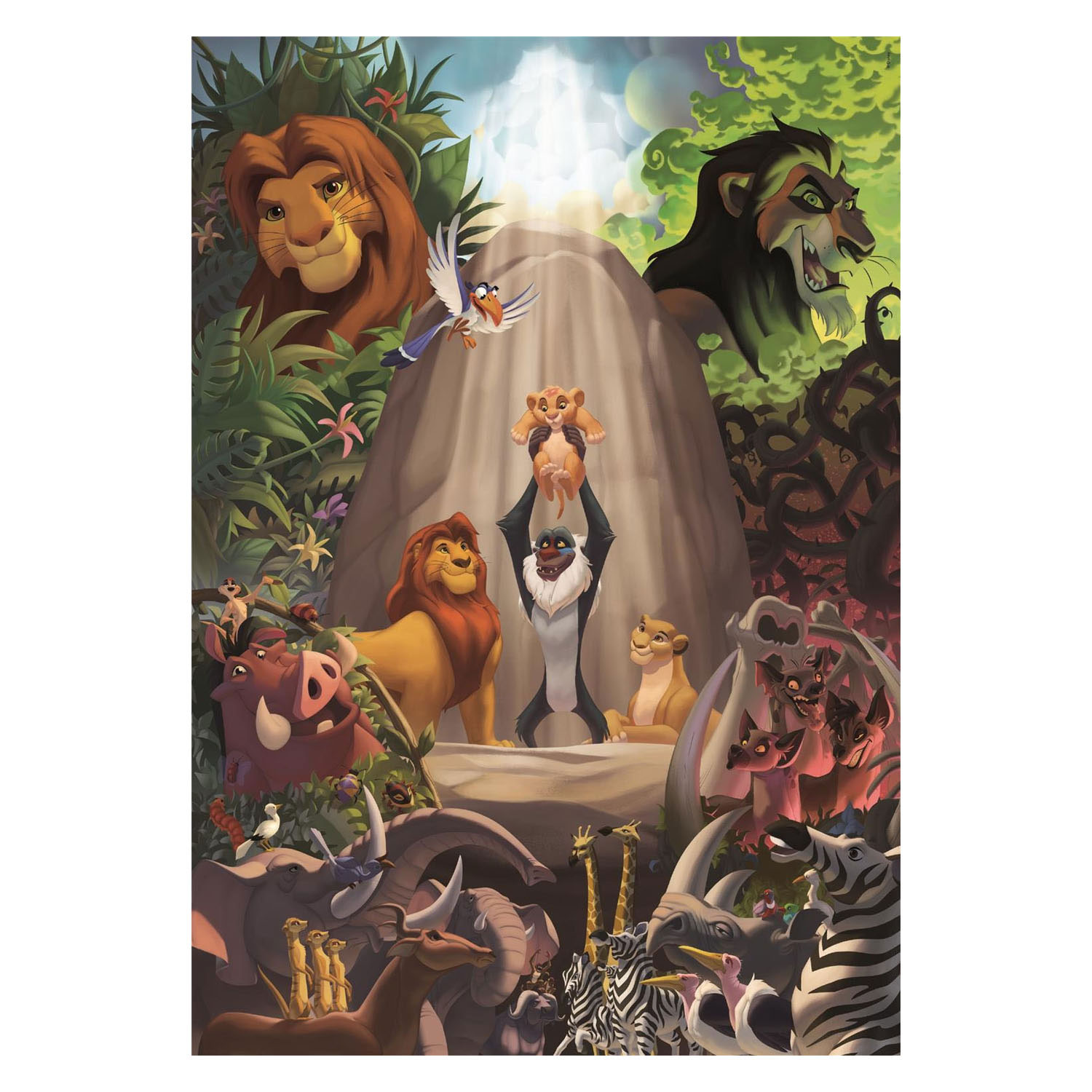 Clémentoni Legpuzzel Disney Le Roi Lion - 1000e.