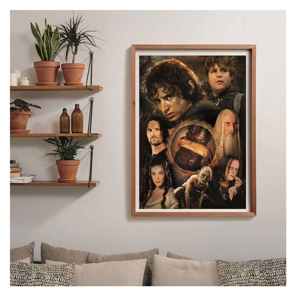 Clémentoni Legpuzzel Le Seigneur des Anneaux - 1000e.