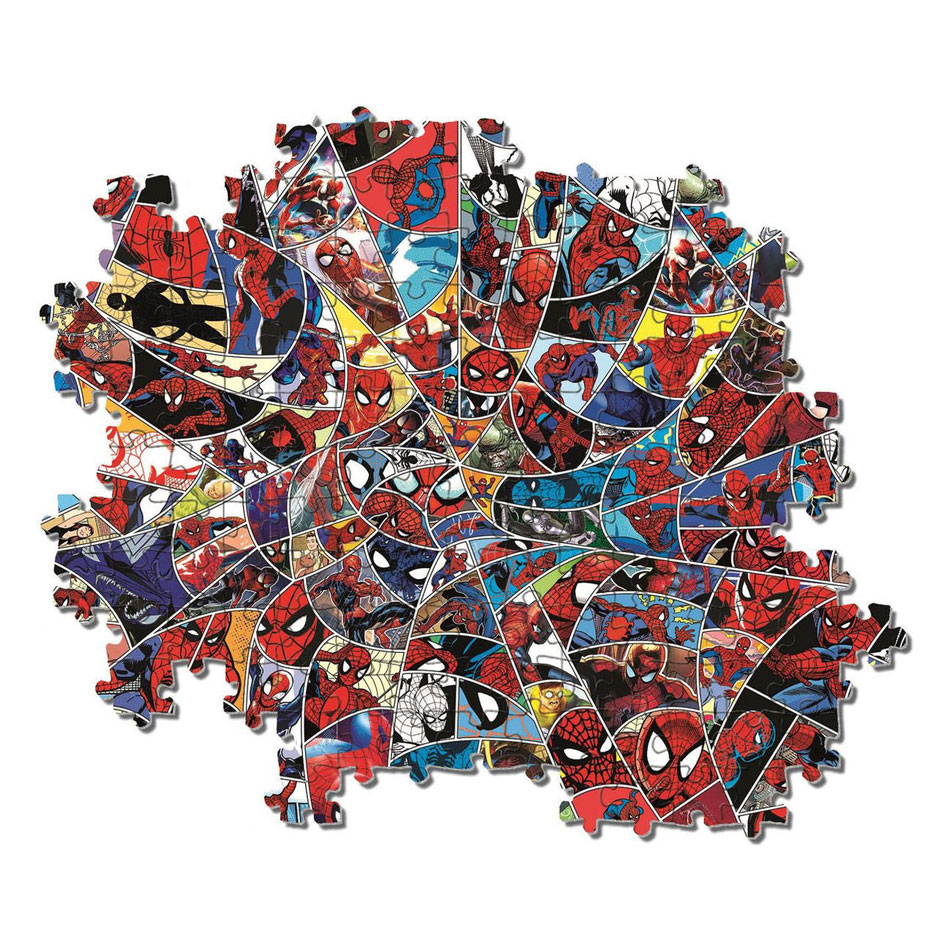 Puzzle Clementoni Impossible Marvel Spider-Man - 1000 pièces.
