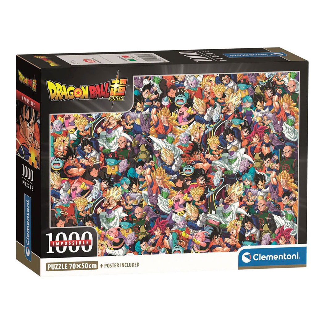 Clementoni Onmogelijke Legpuzzel Dragonball - 1000st.