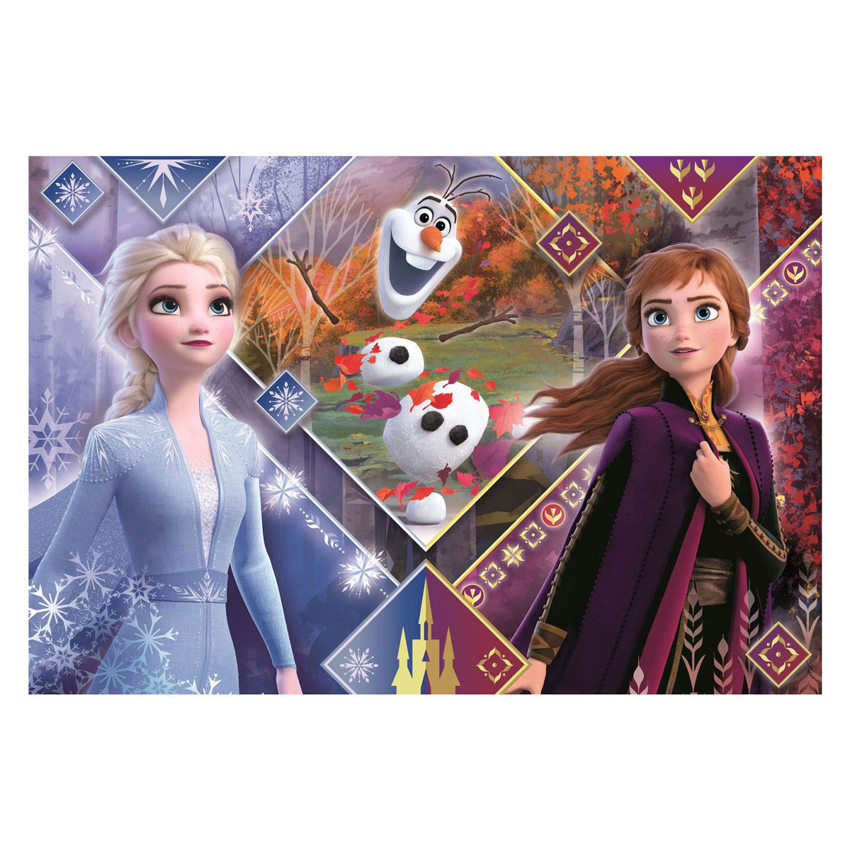 Puzzle Maxi Clementoni La Reine des Neiges 2 - 104 pièces.