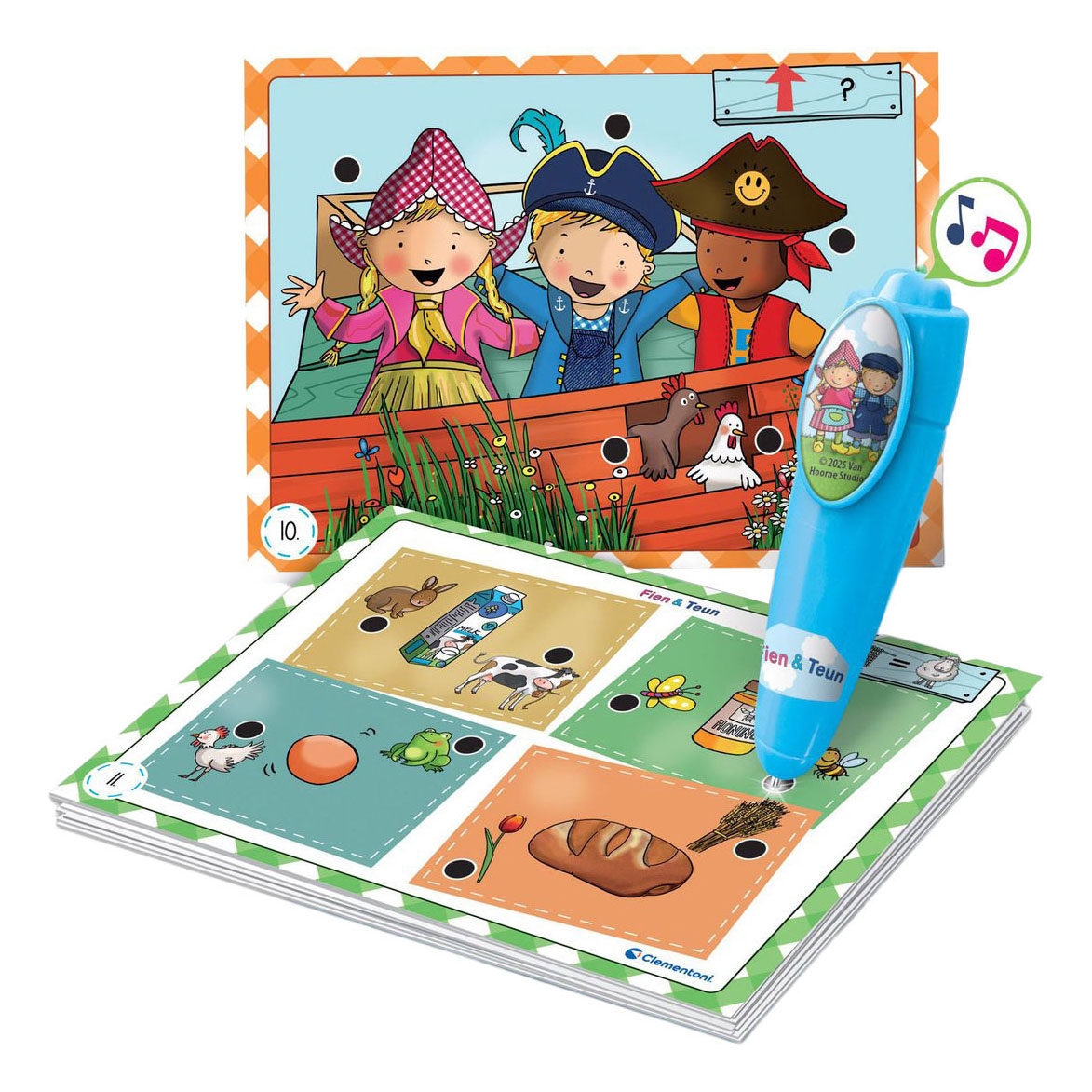 Clementoni Education - Leerspel Fien en Teun Quizzy