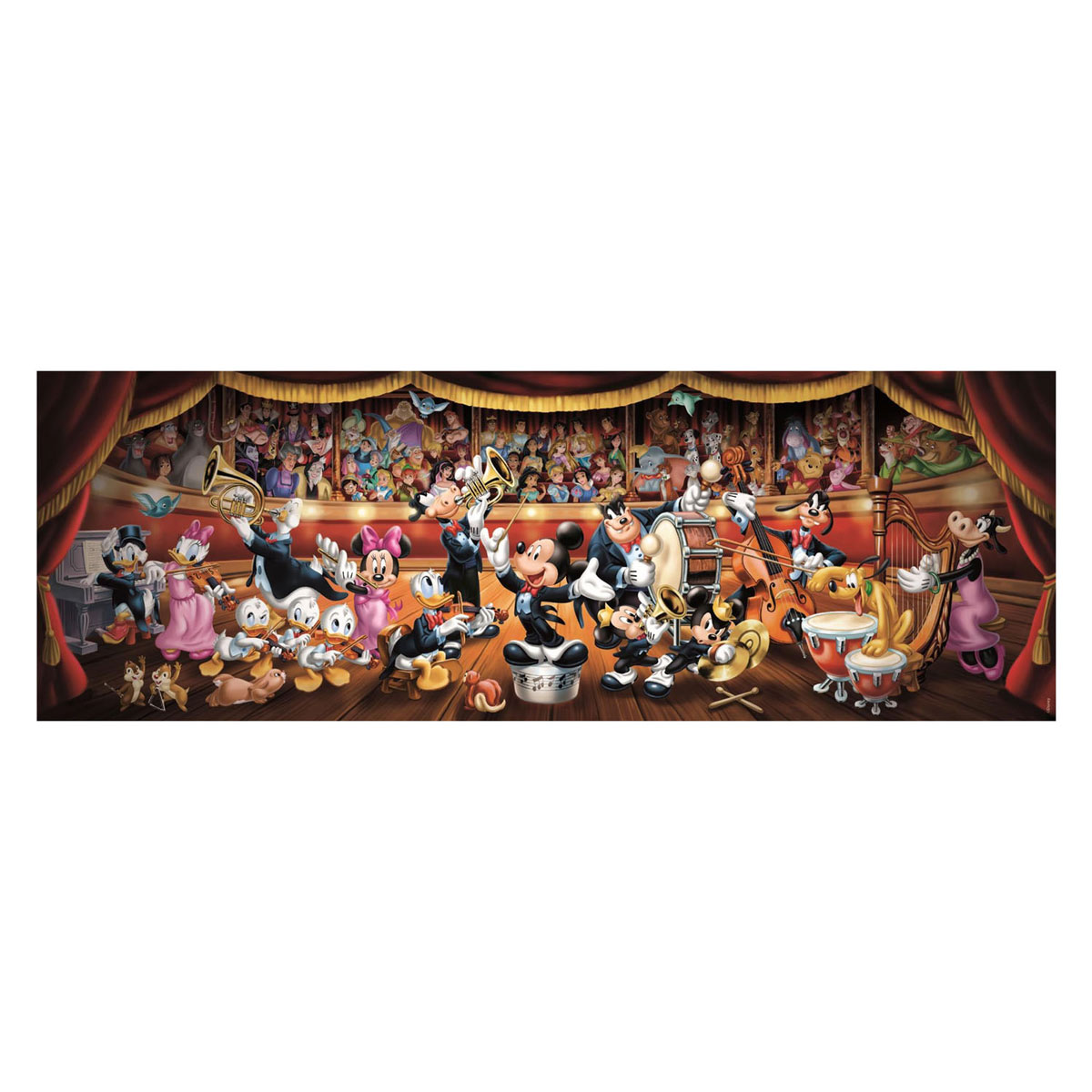 Clementoni Legpuzzel Panorama Disney Orchestra - 1000st.
