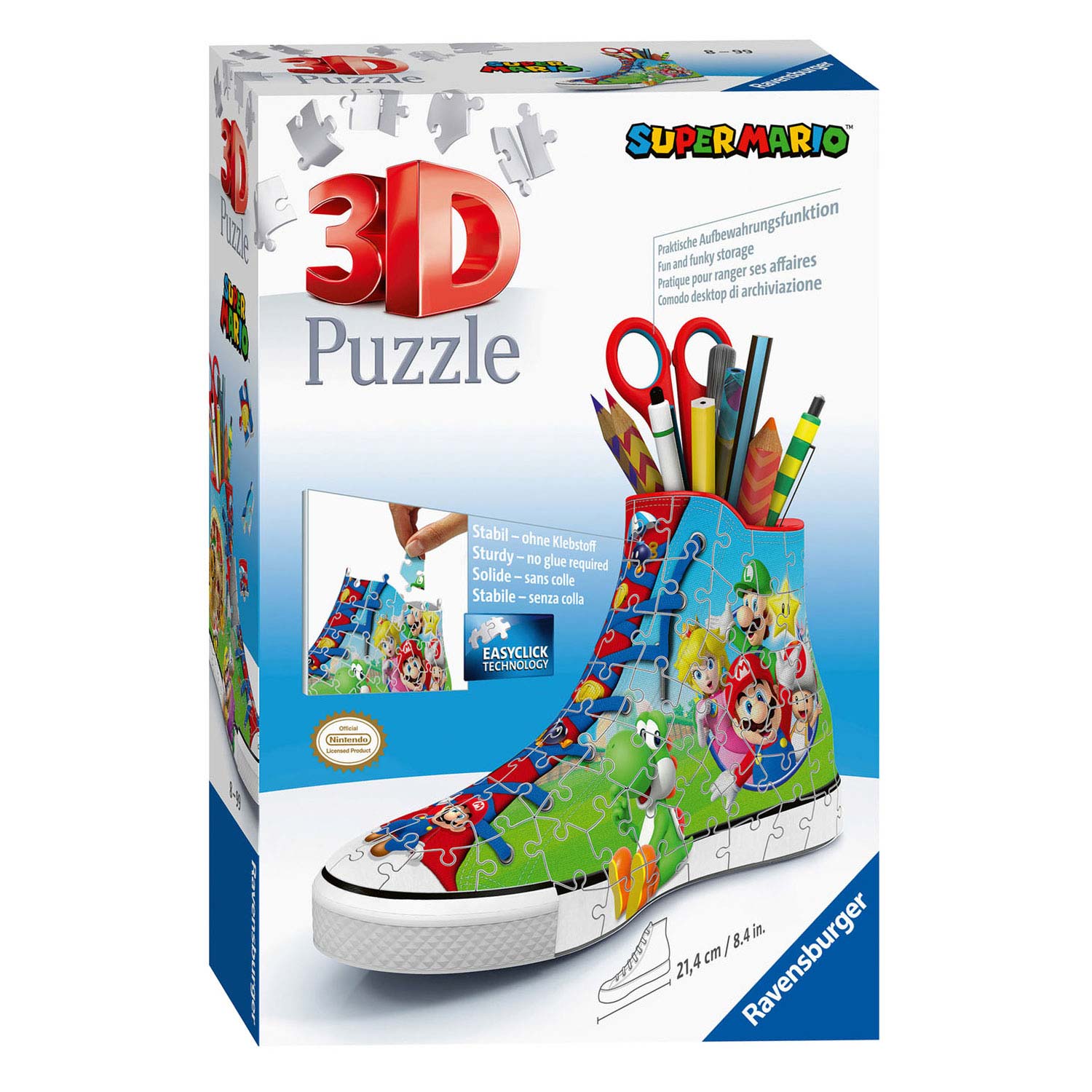 Puzzle 3D Ravensburger - Basket Super Mario
