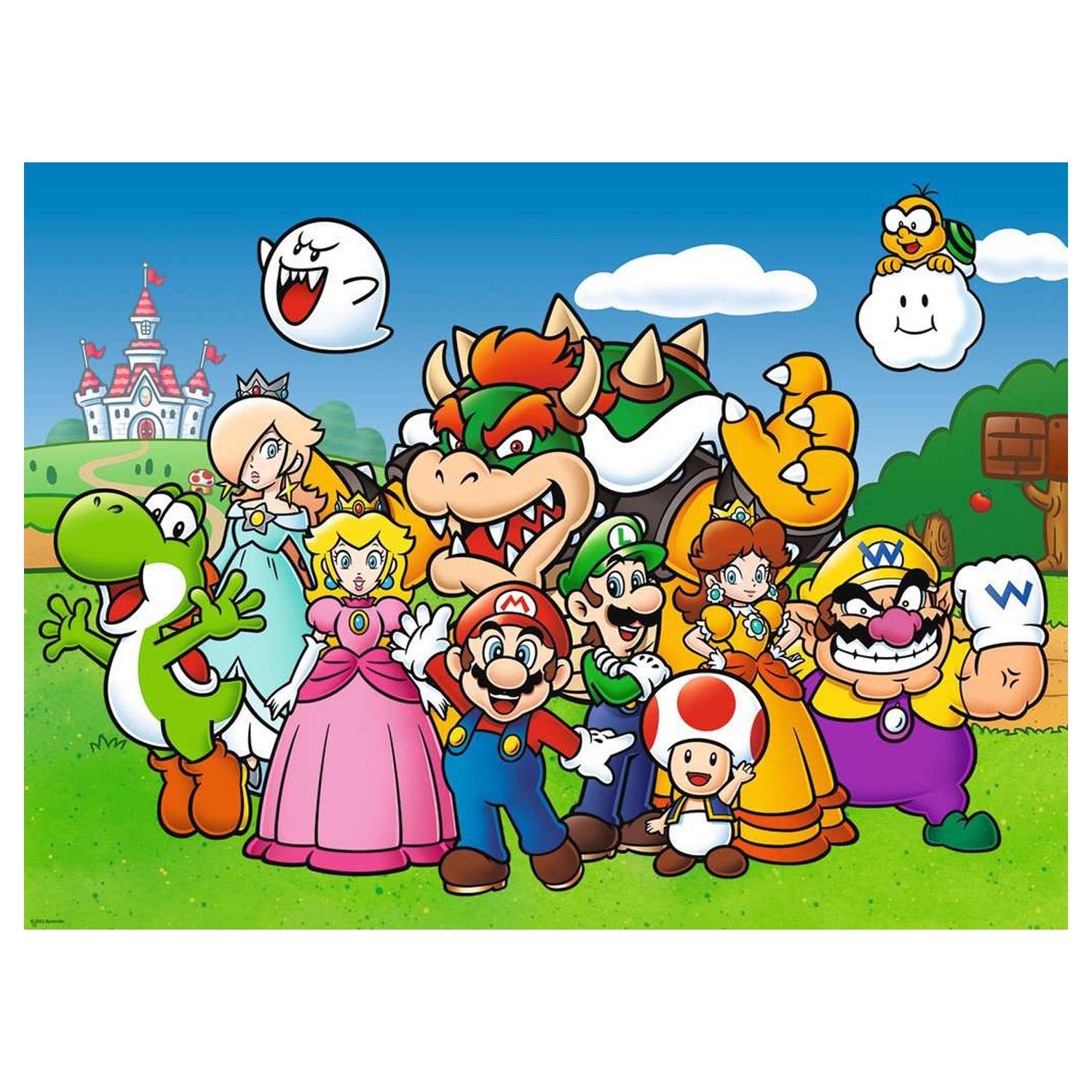 Super Mario Puzzle, 100 Teile. XXL