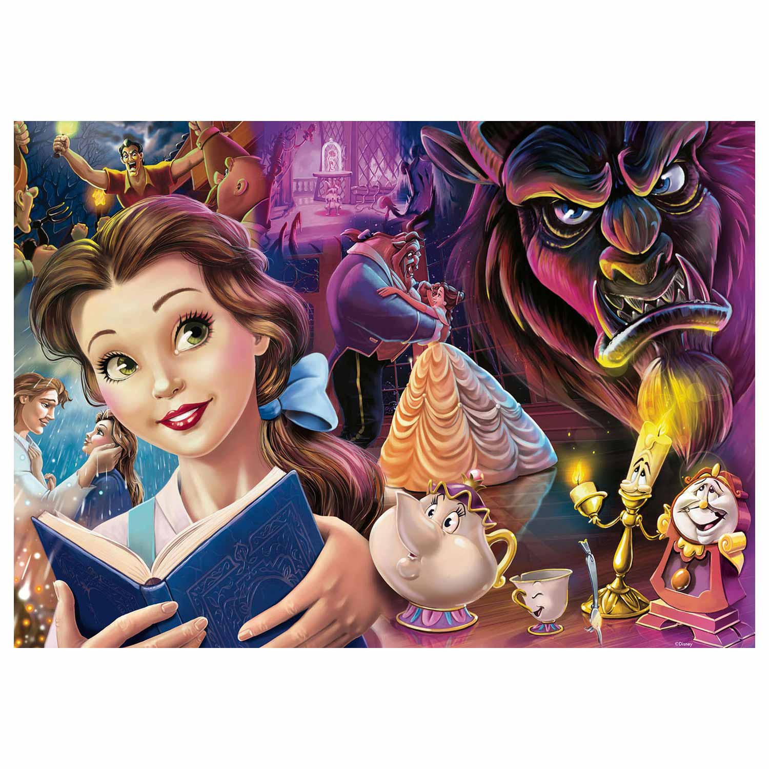 Disney Princess Belle (édition collector), 1000 pièces.