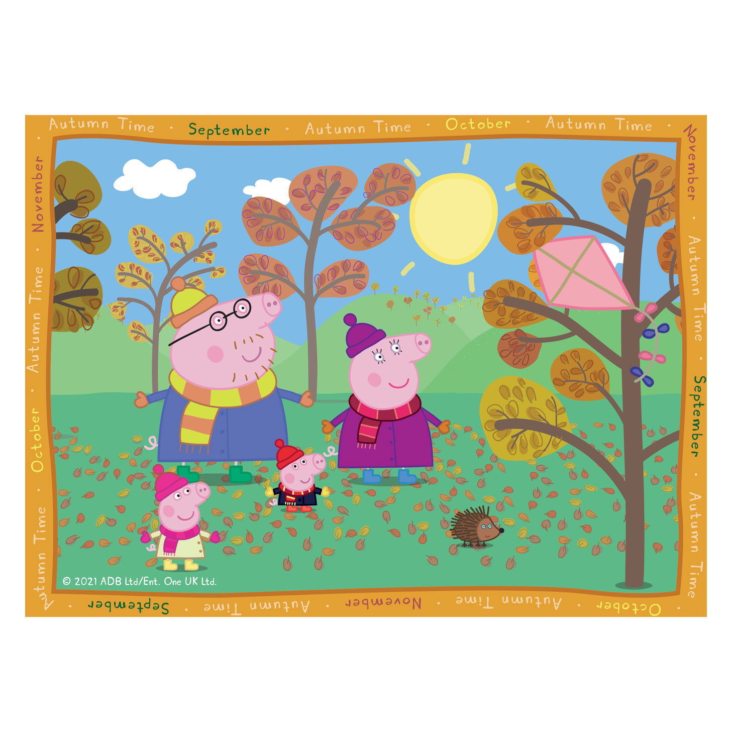 Peppa Pig Jahreszeiten-Puzzle, 4in1