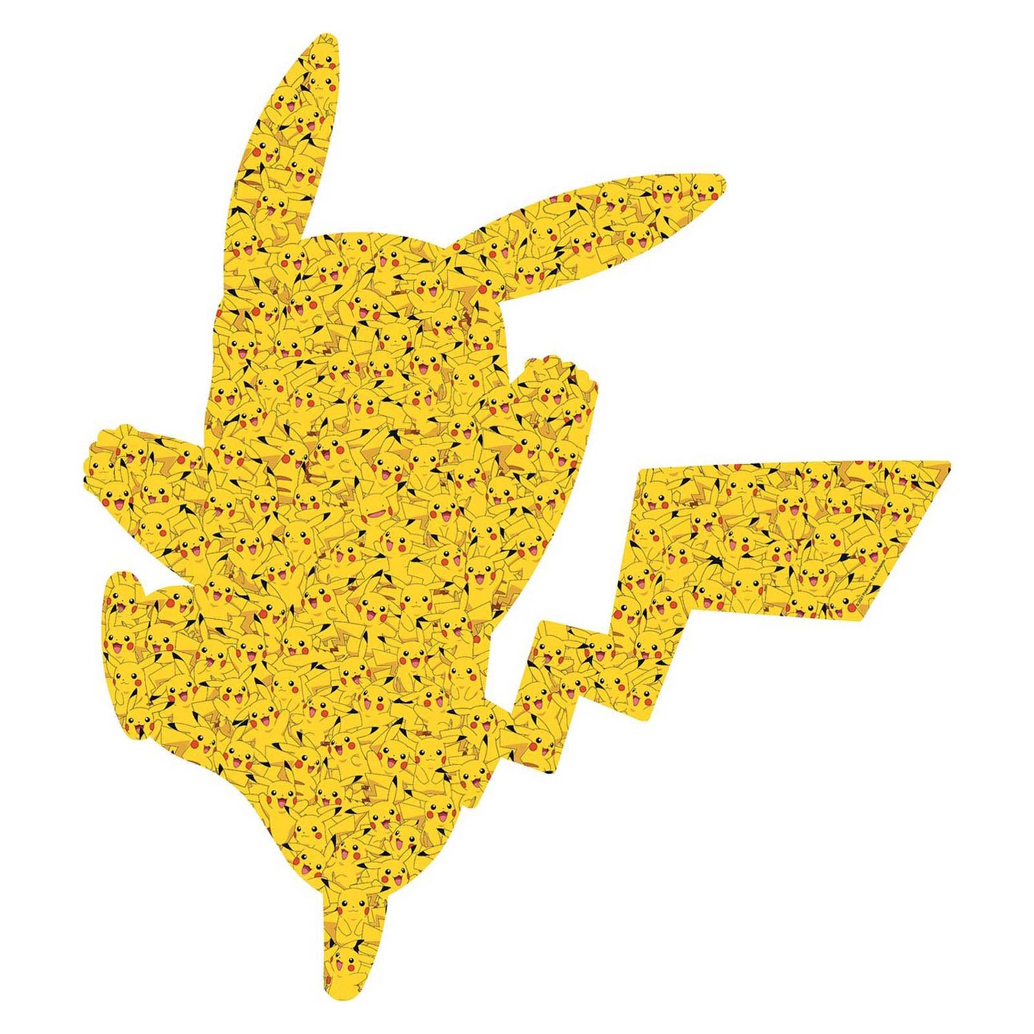 Puzzle en forme de Pikachu, 727e.