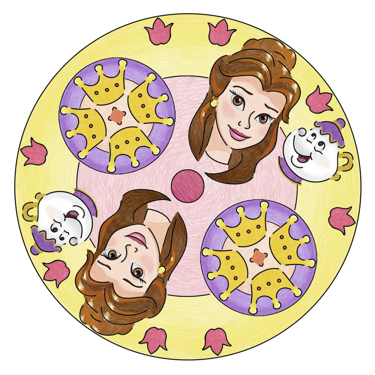Mandala-Designer 2in1 - Disney Prinses