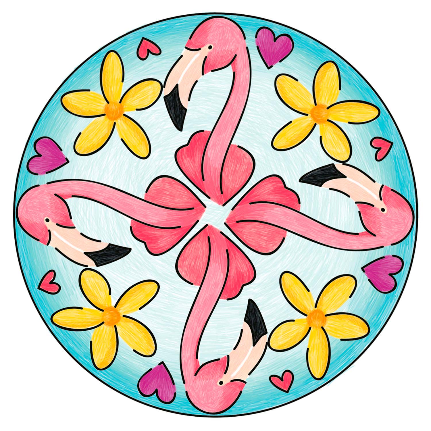 Mini Mandala-Designer - Flamingo's