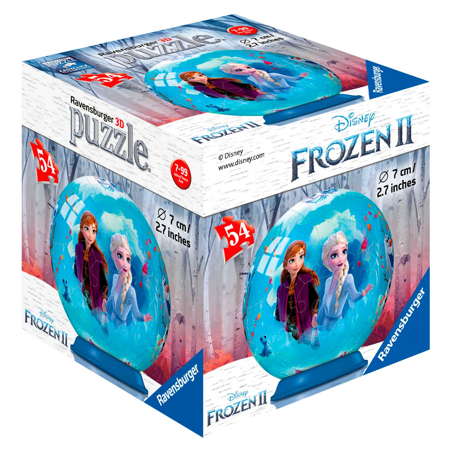 Disney Frozen 2 3D Puzzel, 54st.