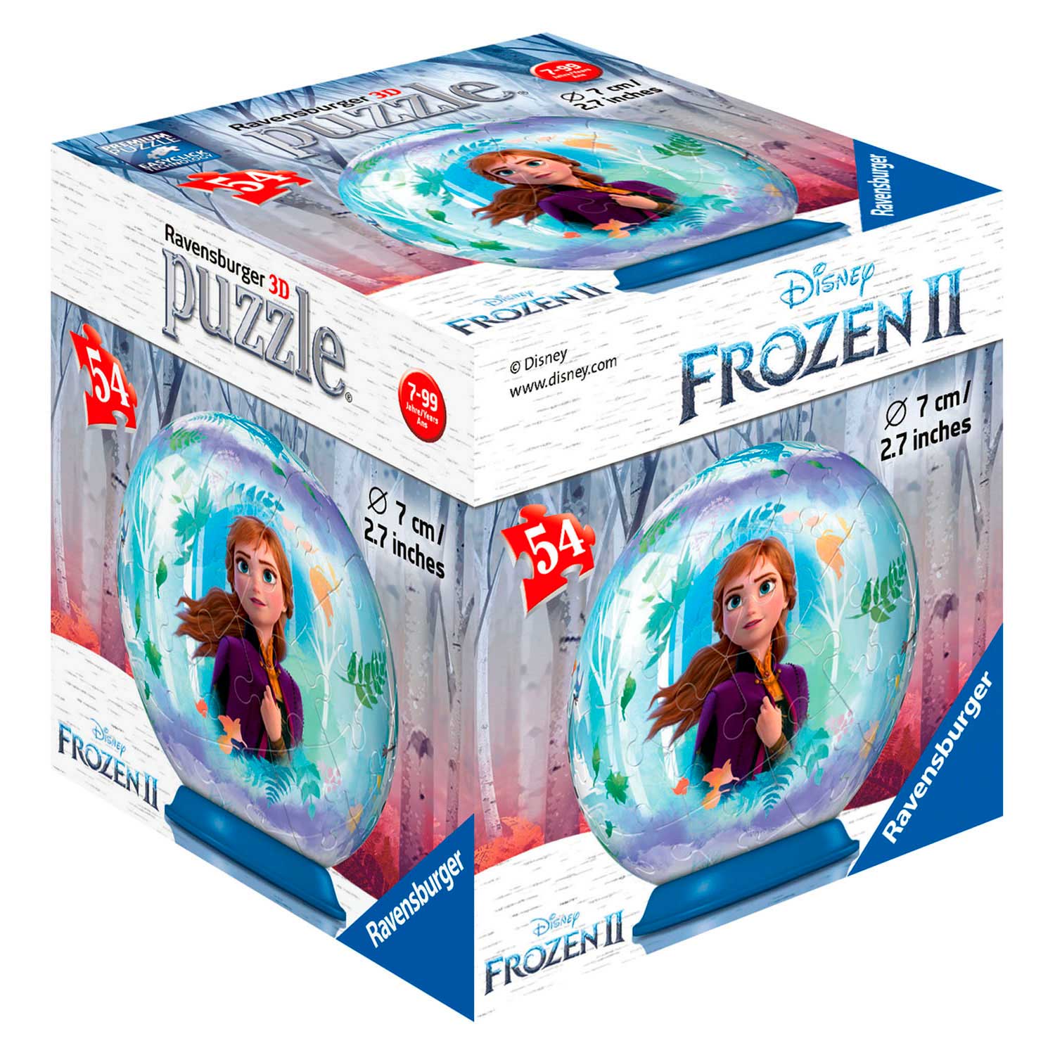 Disney Frozen 2 3D Puzzel, 54st.