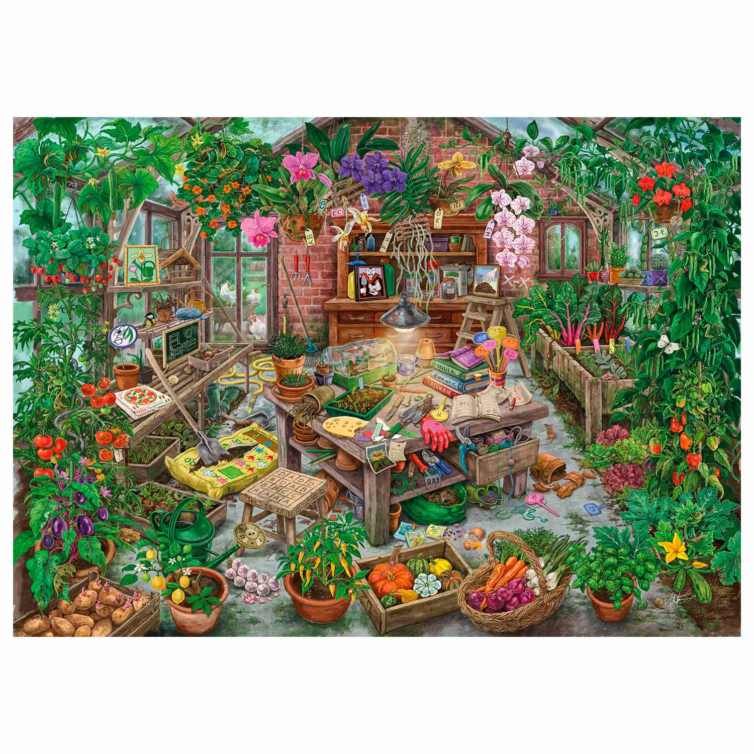 Ravensburger Escape Room Puzzel - The Green House, 368st.