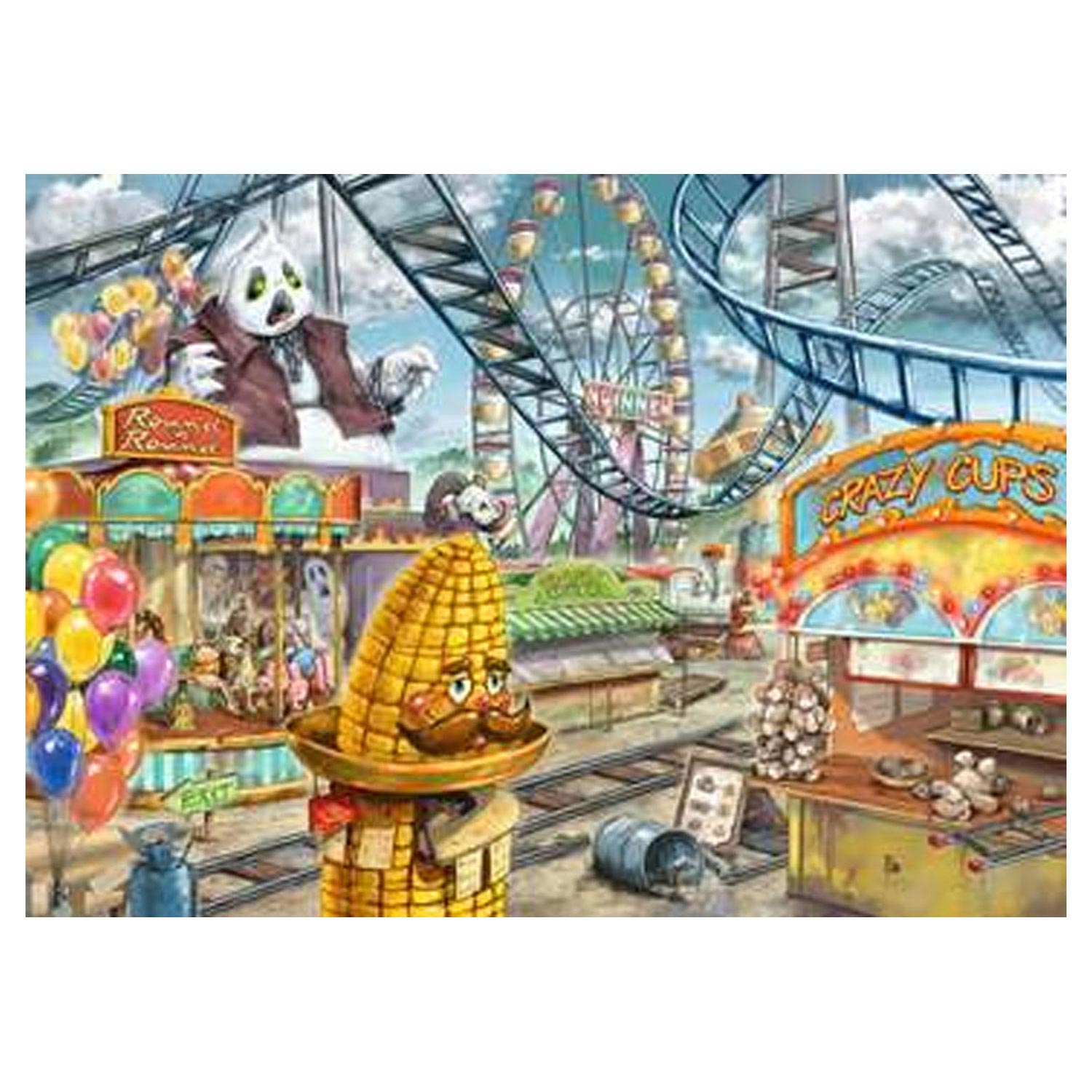 Ravensburger Escape Room Kids Puzzel - Amusement Park