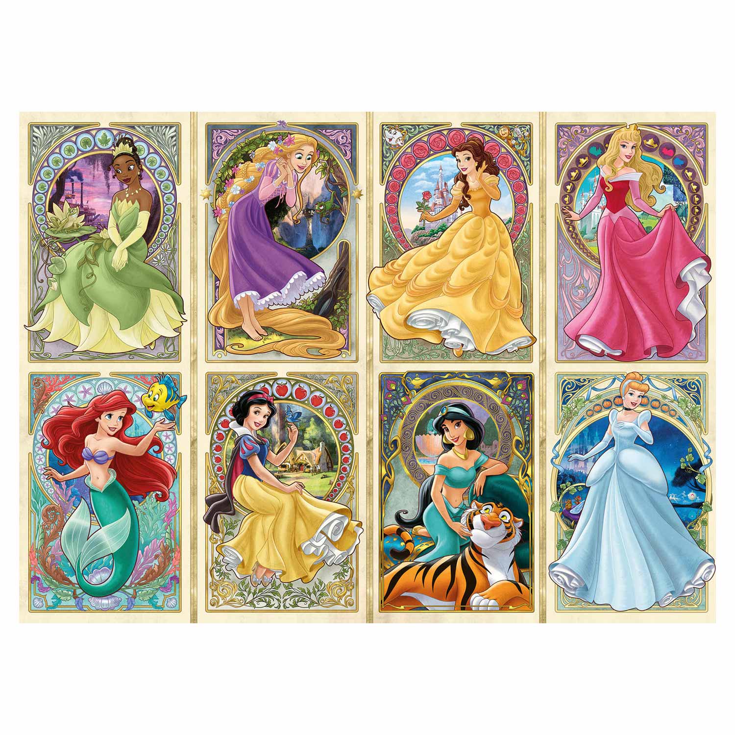 Disney Prinses Jugendstil-Prinzessinnen, 1000.